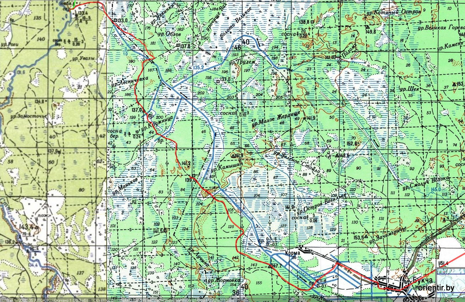 Большая ельня нижегородская область карта